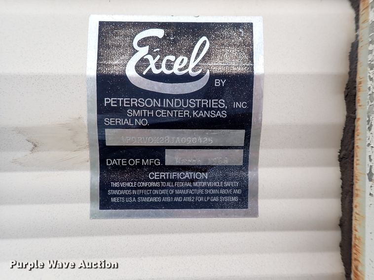 image for item DJ5737 1988 Ex-Cel  camper