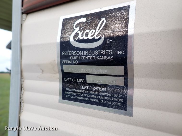 image for item DJ5737 1988 Ex-Cel  camper