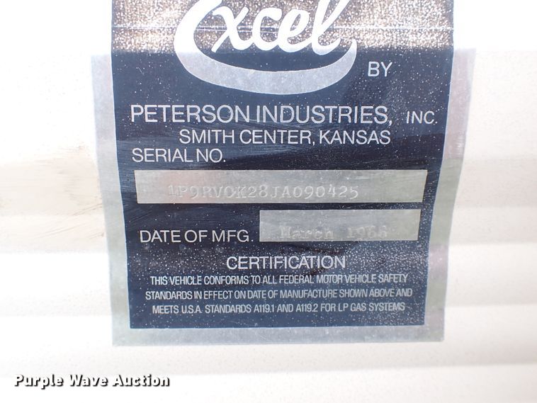 image for item DJ5737 1988 Ex-Cel  camper