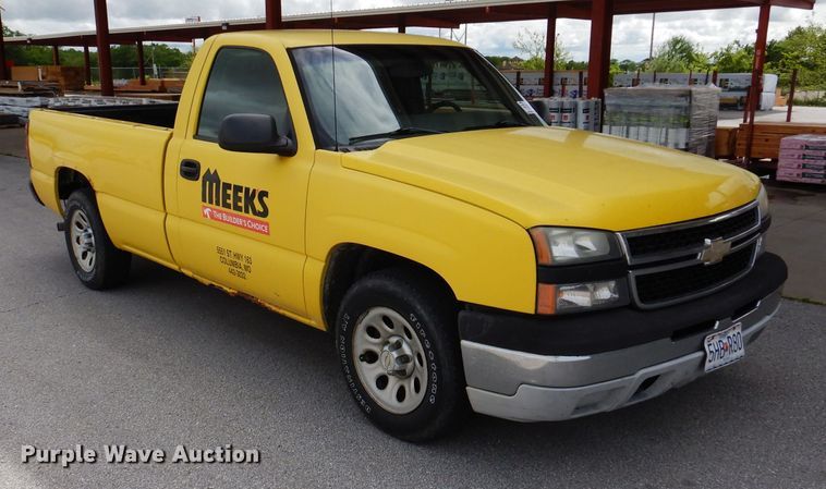 image for item DL5736 2007 Chevrolet 1500  pickup truck