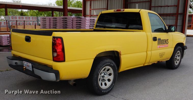 image for item DL5736 2007 Chevrolet 1500  pickup truck