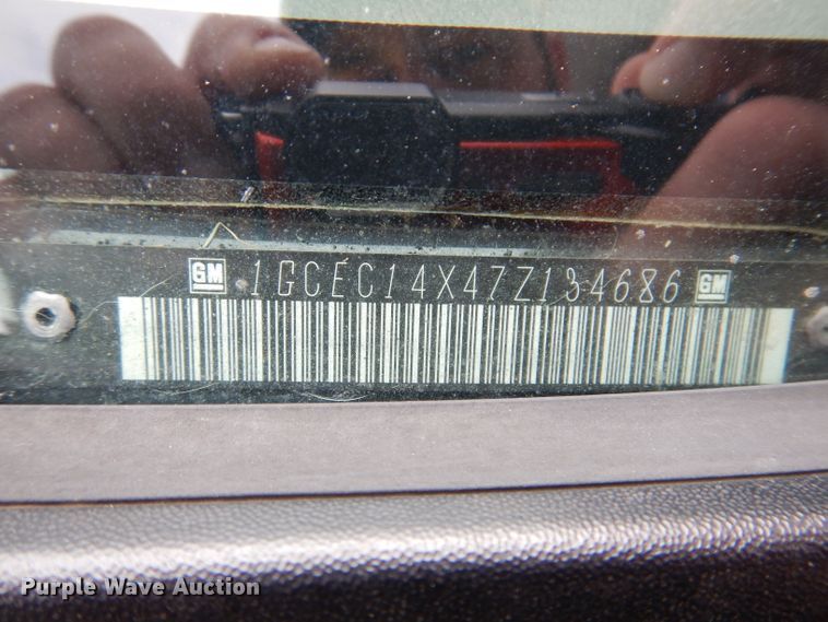 image for item DL5736 2007 Chevrolet 1500  pickup truck