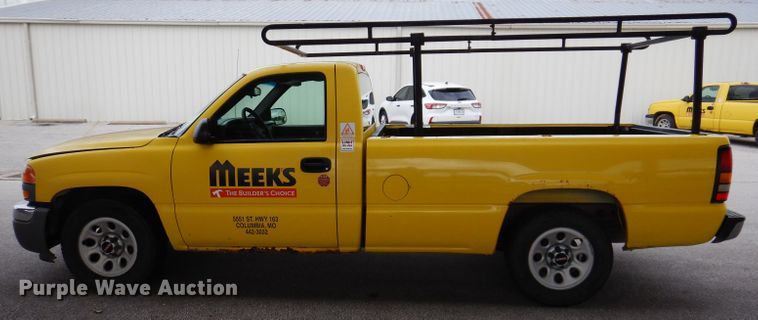 image for item DL5737 2007 GMC Sierra 1500  pickup truck