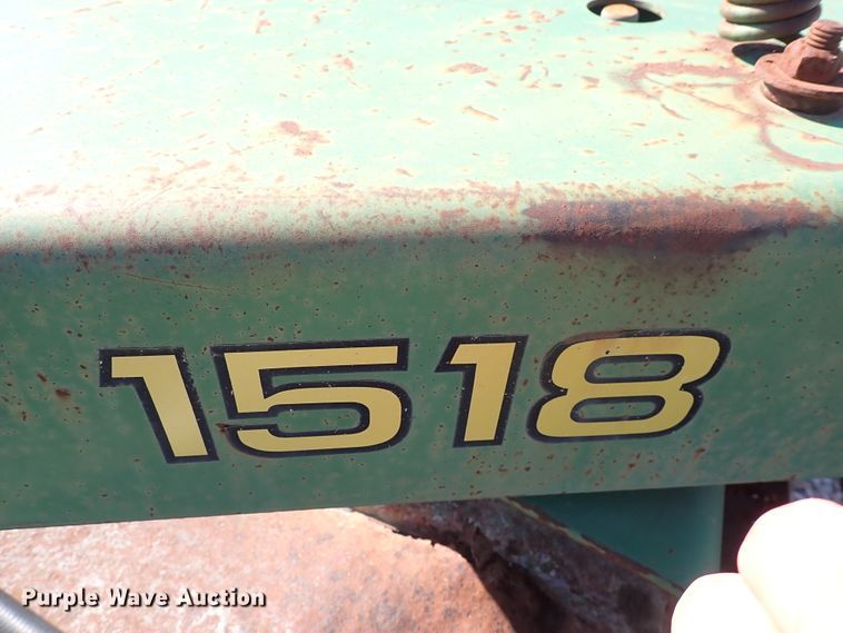 image for item DL7523 John Deere 1518  batwing rotary mower
