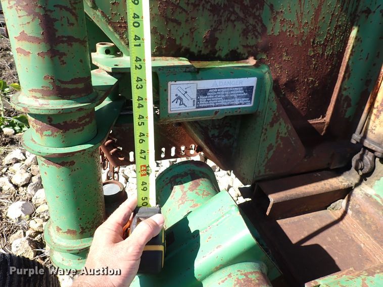 image for item DL7523 John Deere 1518  batwing rotary mower