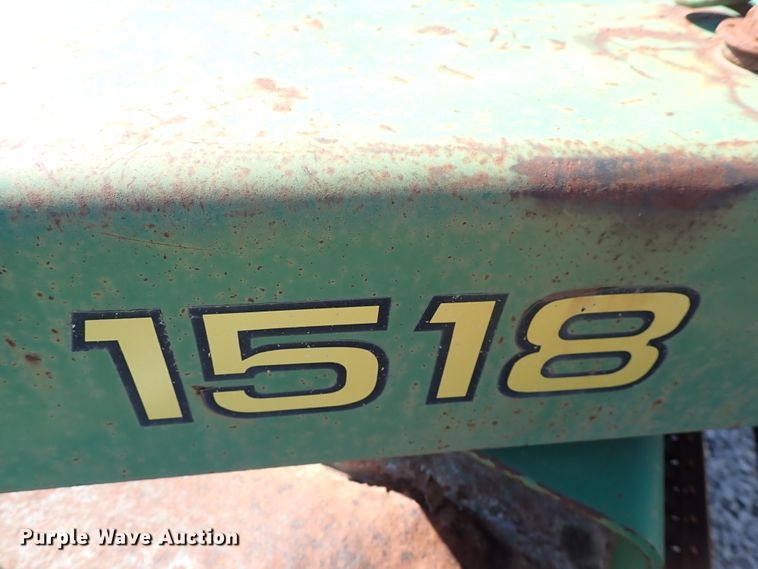 image for item DL7523 John Deere 1518  batwing rotary mower