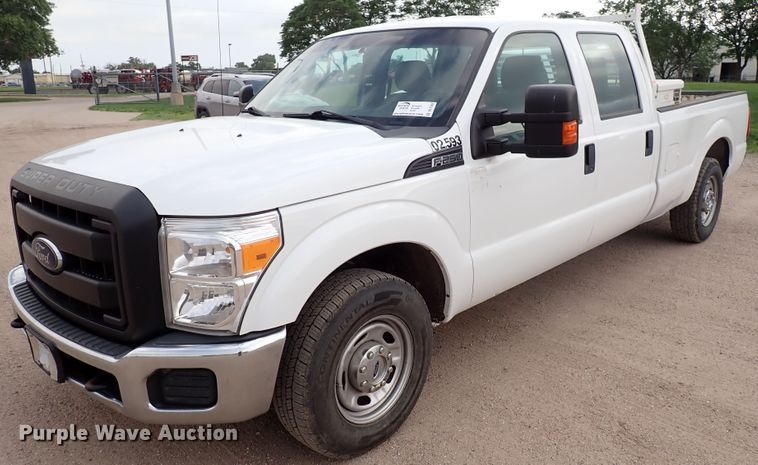 image for item DL7562 2016 Ford F250 Super Duty  Crew Cab pickup truck