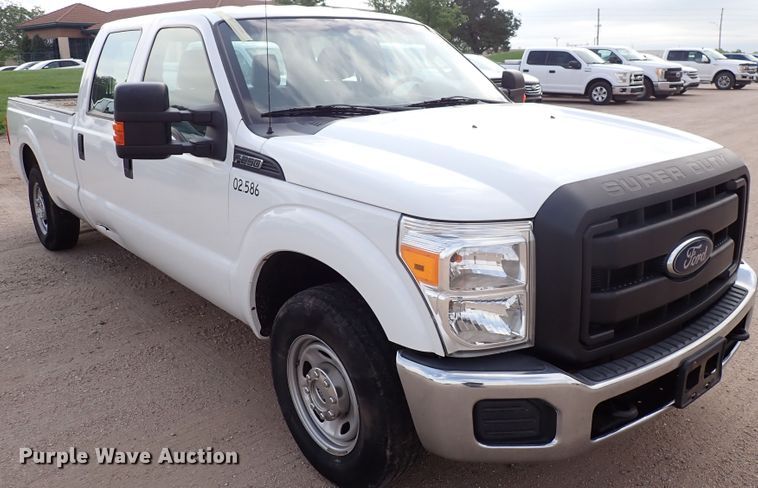 image for item DL7563 2016 Ford F250 Super Duty  Crew Cab pickup truck