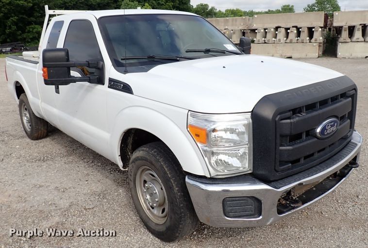 image for item DL7571 2016 Ford F250 Super Duty  SuperCab pickup truck