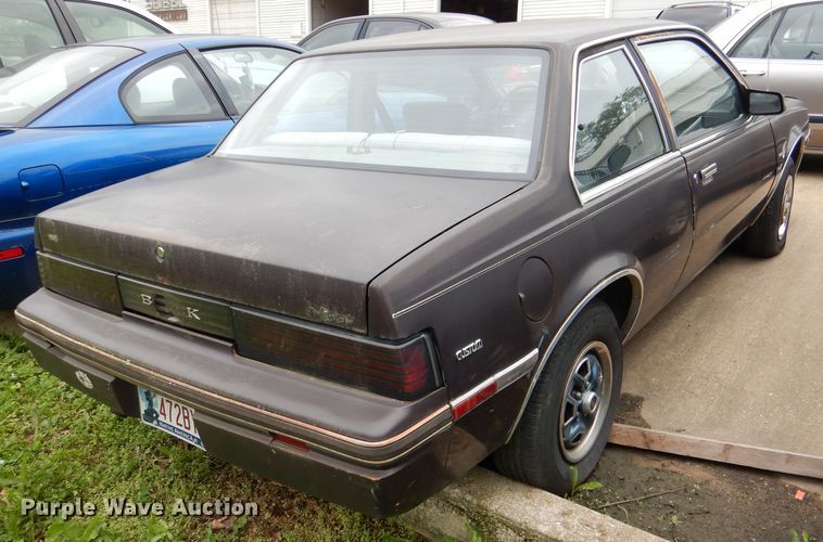 image for item DL8882 1987 Buick Skyhawk