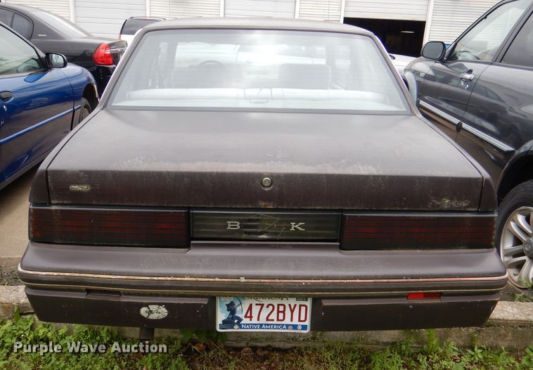 image for item DL8882 1987 Buick Skyhawk