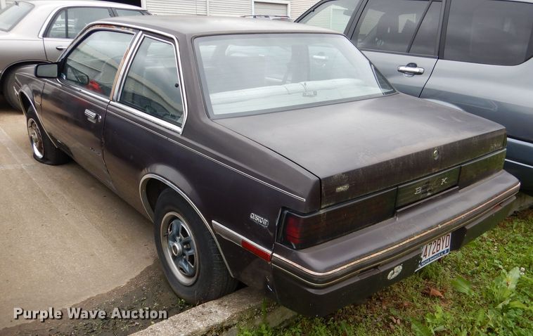 image for item DL8882 1987 Buick Skyhawk