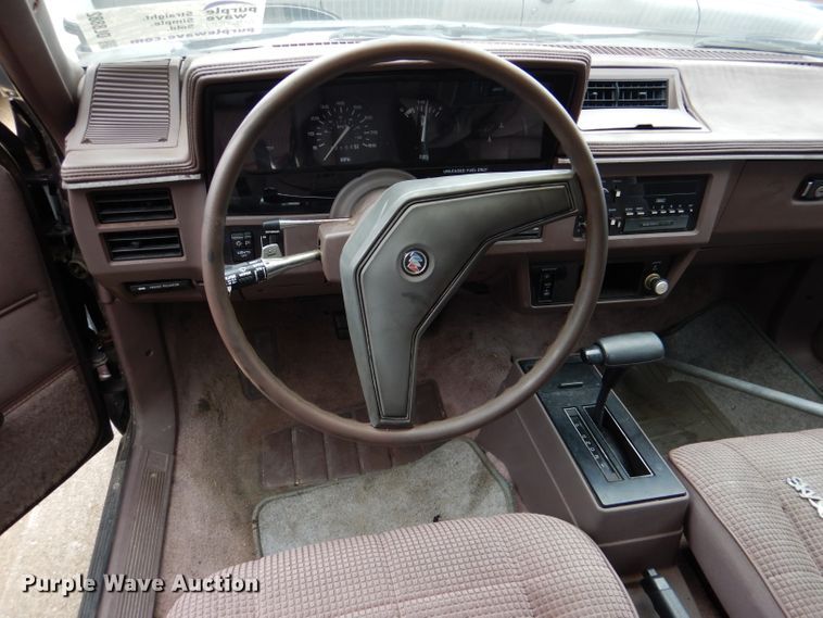 image for item DL8882 1987 Buick Skyhawk
