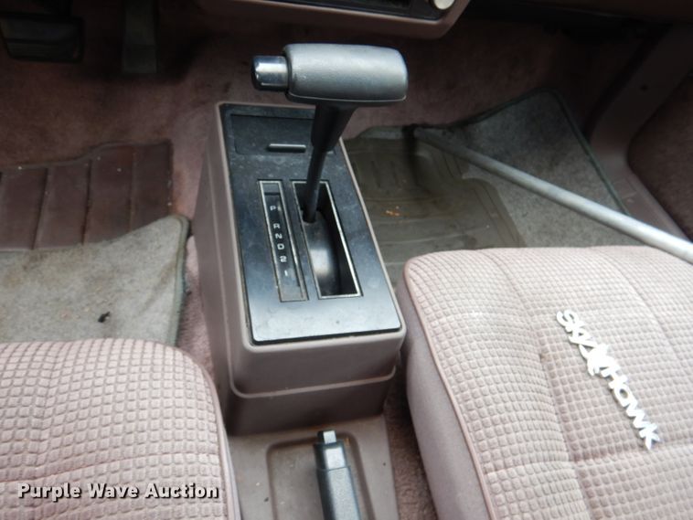 image for item DL8882 1987 Buick Skyhawk