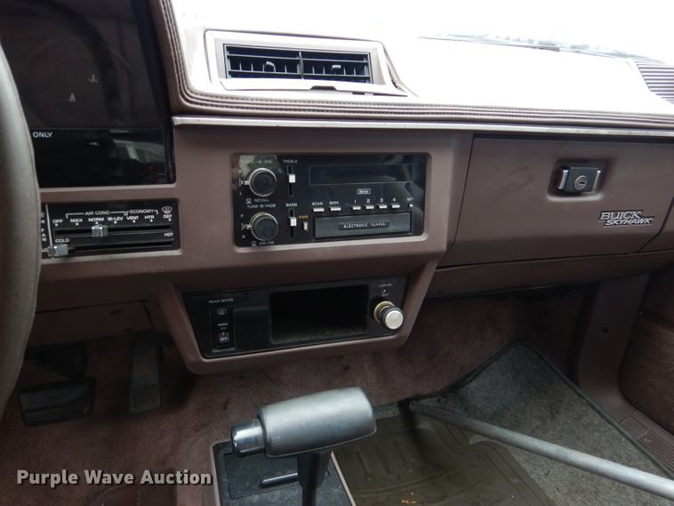 image for item DL8882 1987 Buick Skyhawk