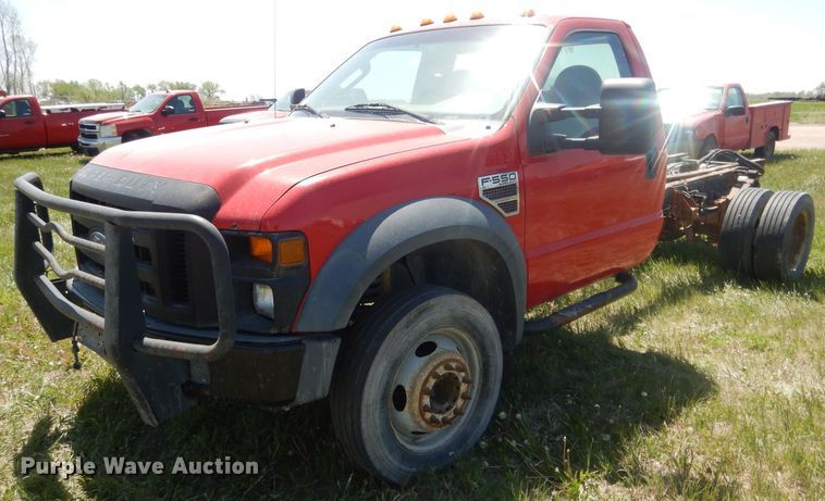 image for item FI9054 2008 Ford F550 Super Duty  truck cab and chassis
