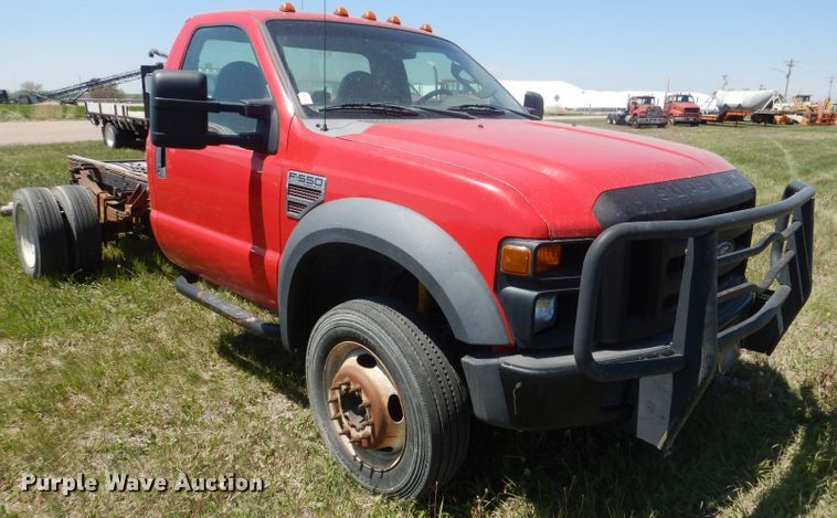 image for item FI9054 2008 Ford F550 Super Duty  truck cab and chassis