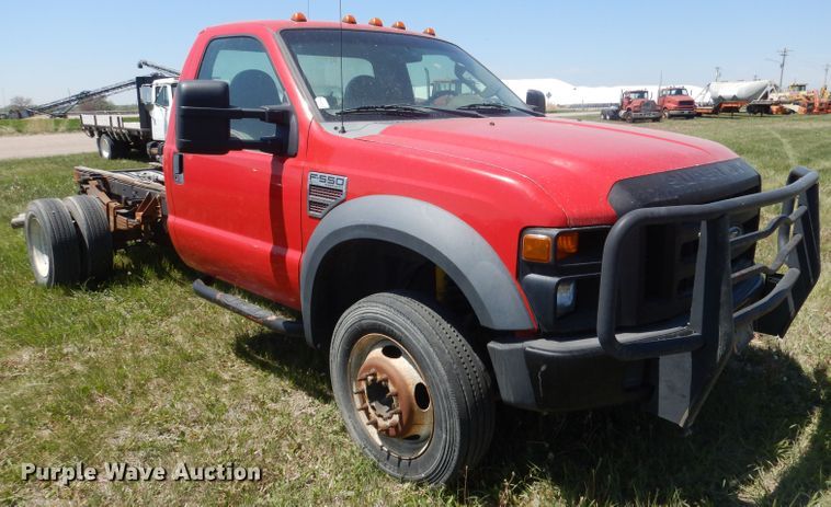 image for item FI9054 2008 Ford F550 Super Duty  truck cab and chassis