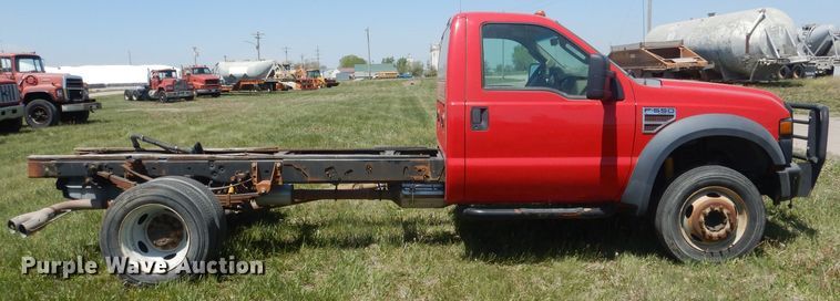 image for item FI9054 2008 Ford F550 Super Duty  truck cab and chassis