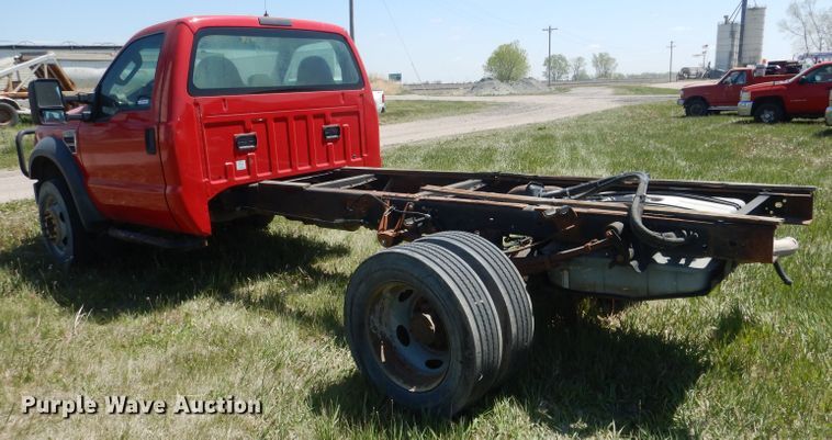 image for item FI9054 2008 Ford F550 Super Duty  truck cab and chassis