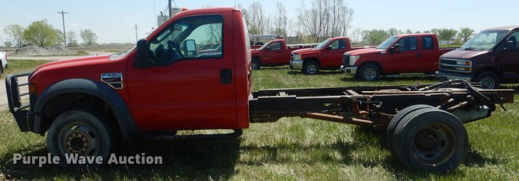 image for item FI9054 2008 Ford F550 Super Duty  truck cab and chassis