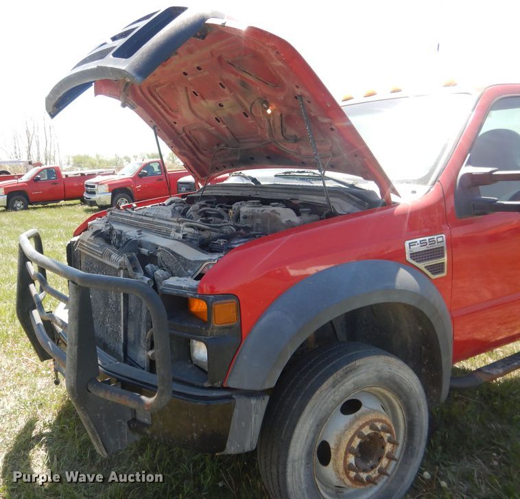 image for item FI9054 2008 Ford F550 Super Duty  truck cab and chassis