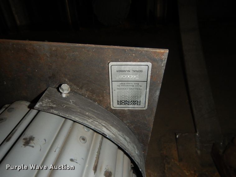 image for item FI9071 Steel roll up garage door