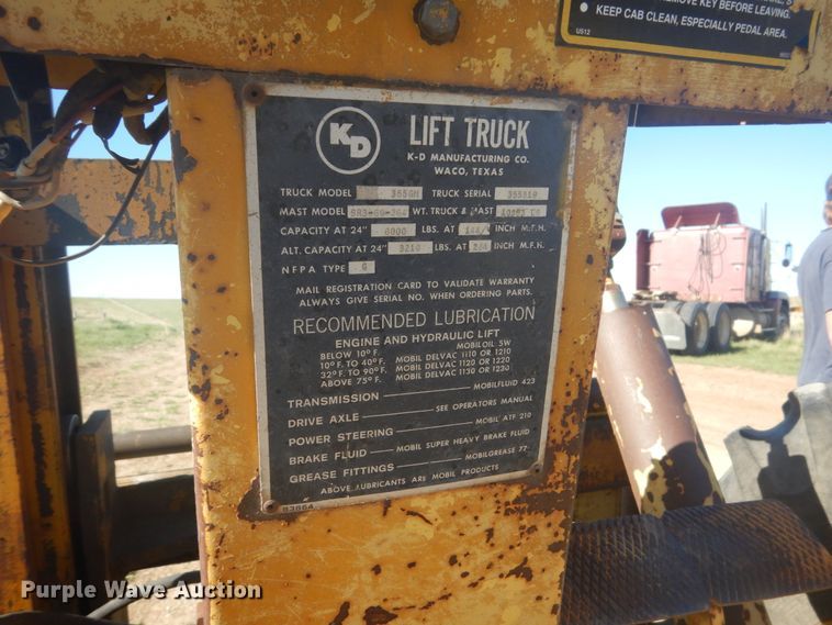 image for item HE9736 KD 355GM  forklift