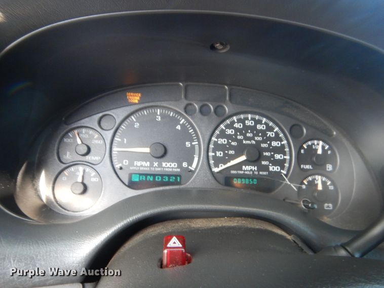 image for item HG9730 2003 Chevrolet S10  Crew Cab pickup truck