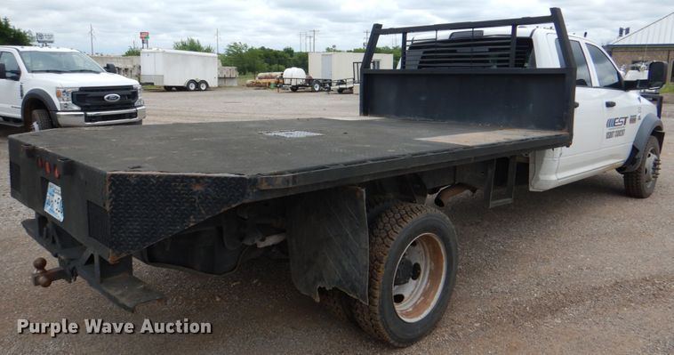 image for item HL9492 2012 Dodge Ram 5500  Crew Cab flatbed truck