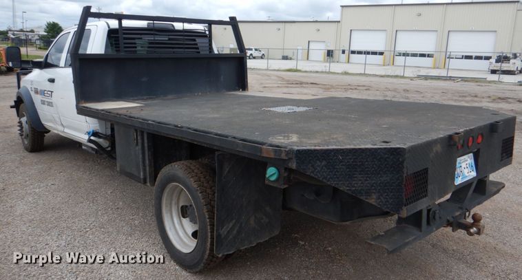 image for item HL9492 2012 Dodge Ram 5500  Crew Cab flatbed truck