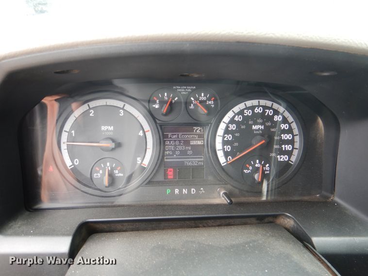 image for item HL9492 2012 Dodge Ram 5500  Crew Cab flatbed truck