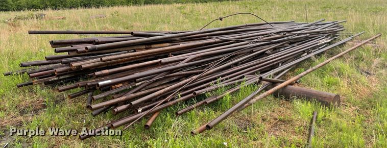 image for item IC9286 Approximately 100 oilfield pipes