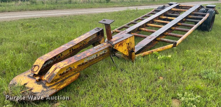 image for item IC9296 Shop built equipment trailer