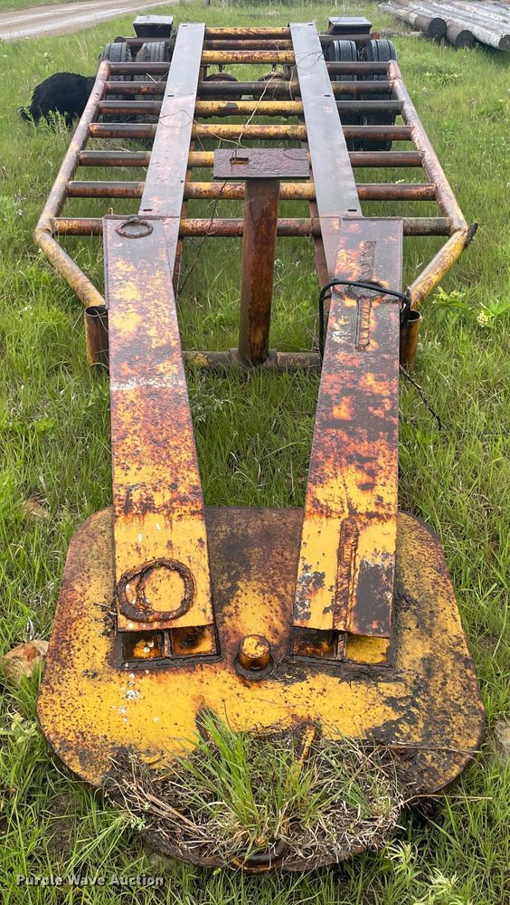 image for item IC9296 Shop built equipment trailer