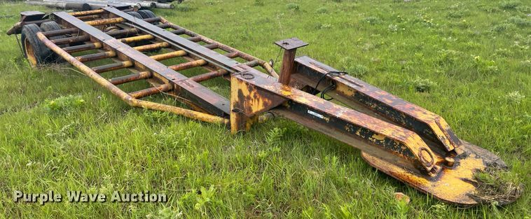 image for item IC9296 Shop built equipment trailer