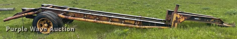 image for item IC9296 Shop built equipment trailer