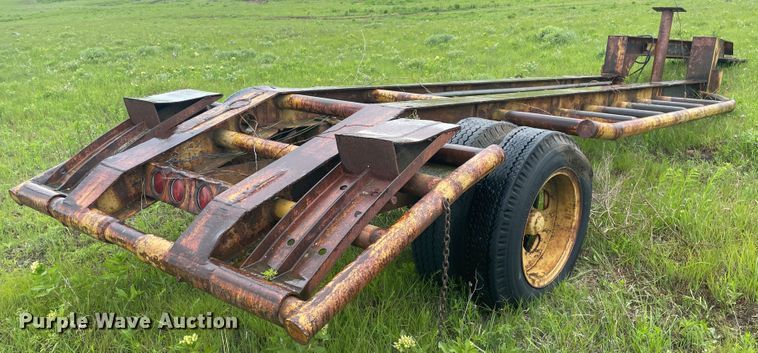 image for item IC9296 Shop built equipment trailer