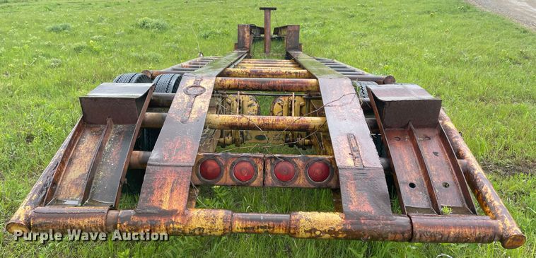 image for item IC9296 Shop built equipment trailer