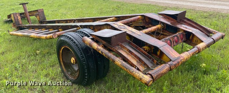 image for item IC9296 Shop built equipment trailer