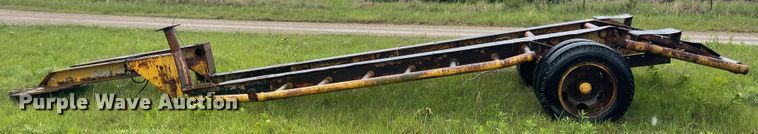 image for item IC9296 Shop built equipment trailer