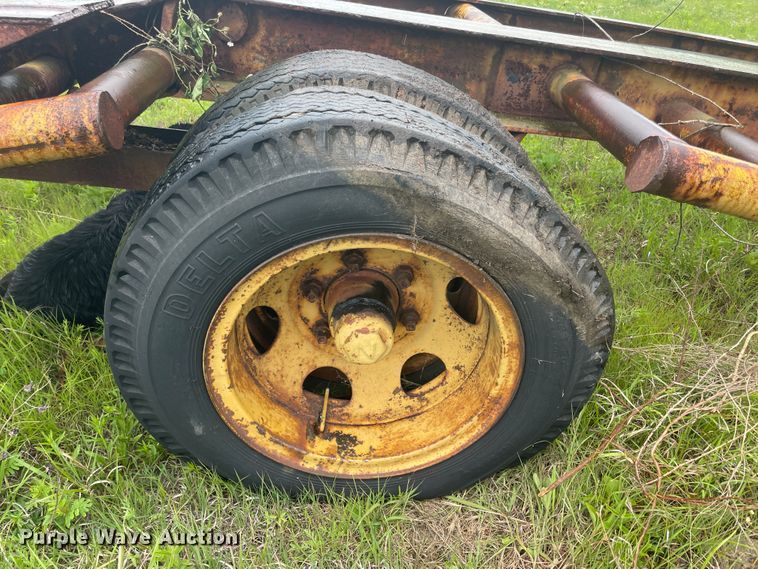 image for item IC9296 Shop built equipment trailer