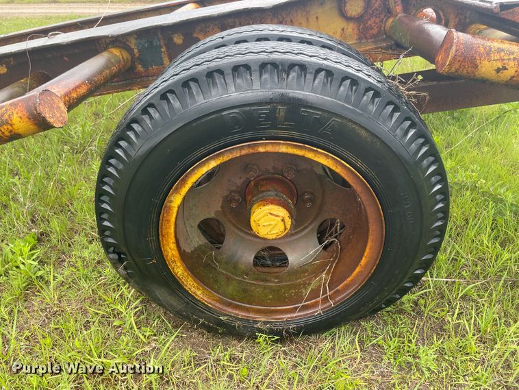 image for item IC9296 Shop built equipment trailer