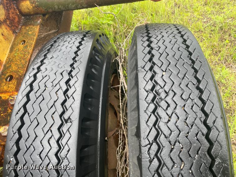 image for item IC9296 Shop built equipment trailer