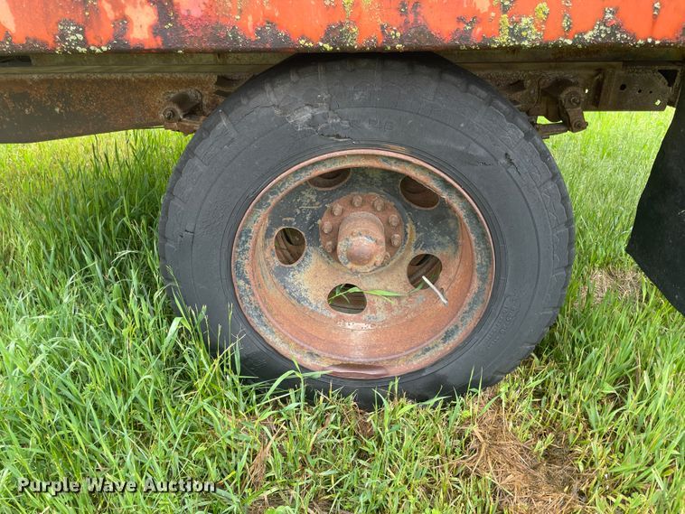 image for item IC9319 Shopbuilt  end dump trailer