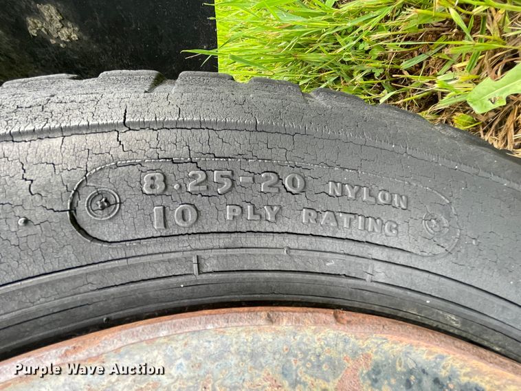 image for item IC9319 Shopbuilt  end dump trailer