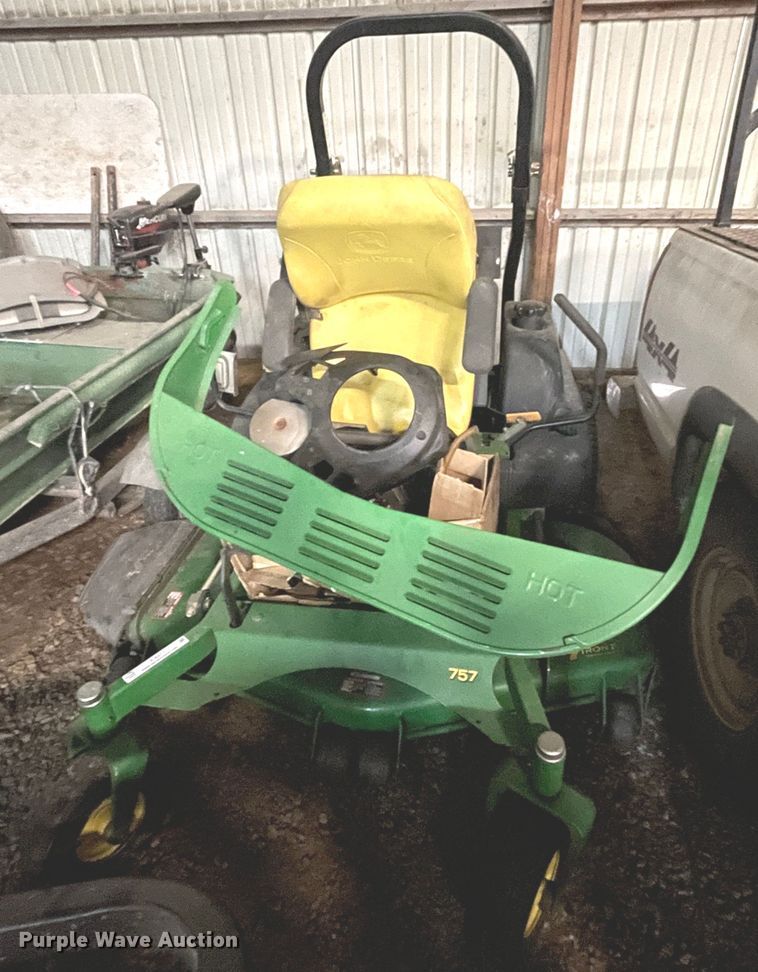 image for item IC9377 John Deere 757  ZTR lawn mower