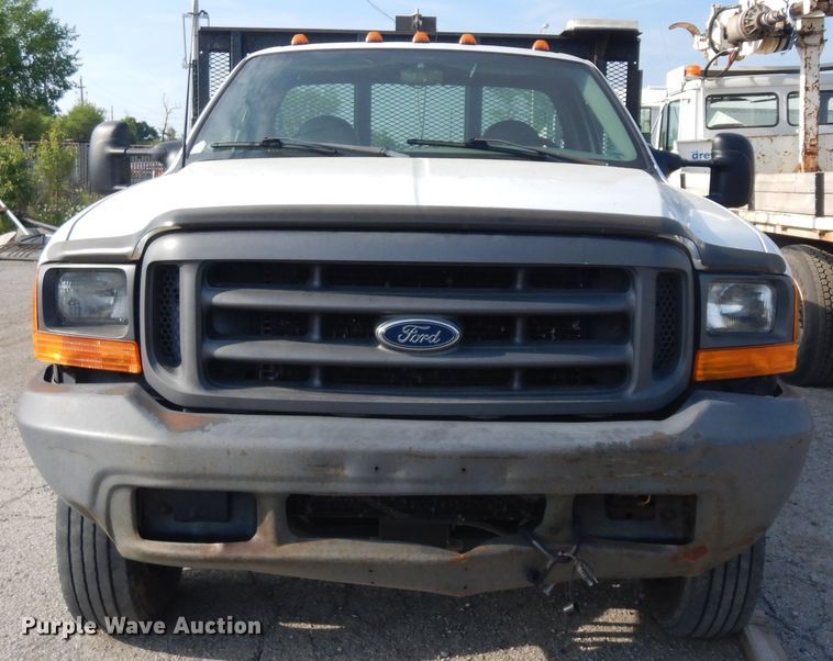 image for item ID9891 1999 Ford F550 Super Duty  flatbed truck