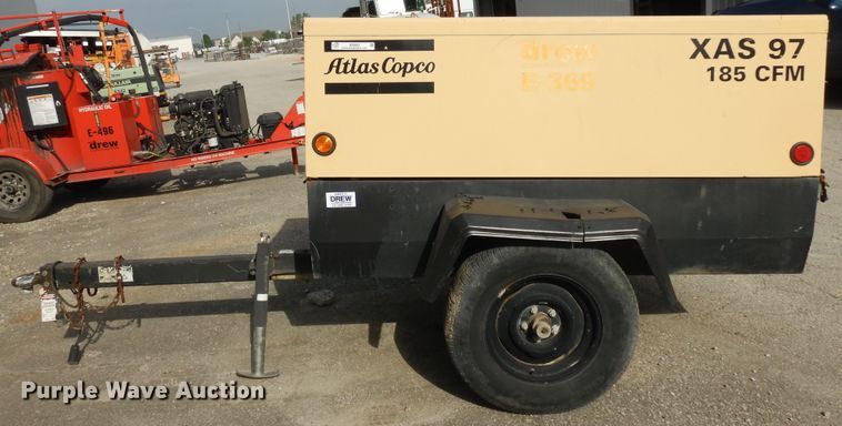 image for item ID9893 2005 Atlas Copco XAS 97  air compressor