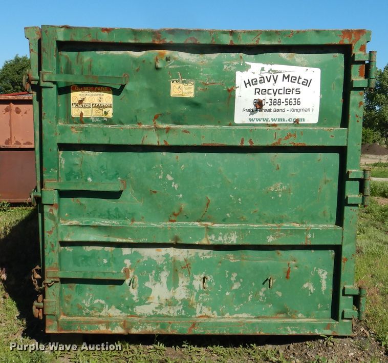 image for item IJ9389 Roll-off dumpster